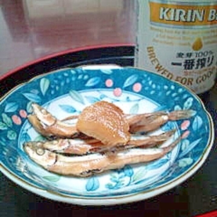 骨まで食べてカルシウム☆きびなごの煮付け